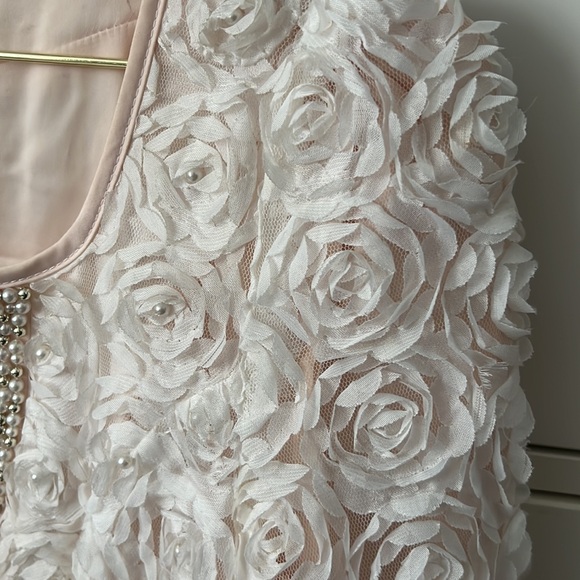 Women jacket with roses size XL (fits S-M) - Picture 5 of 8